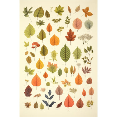 Botanical Leaf Canvas